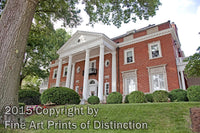 WV Governor's Mansion a Side View Art Print