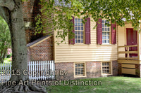 Blue Bell Inn in the colonial town of Williamsburg, Virginia Art Print