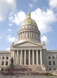 Rotunda of the West Virginia Capitol Building Art Print