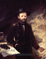 An archival premium Quality art Print of General Ulysses S. Grant by Ole Peter Hansen Balling for sale by Brandywine General Store