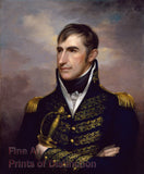 An archival premium Quality art Print of William Henry Harrison by Rembrandt Peale for sale by Brandywine General Store