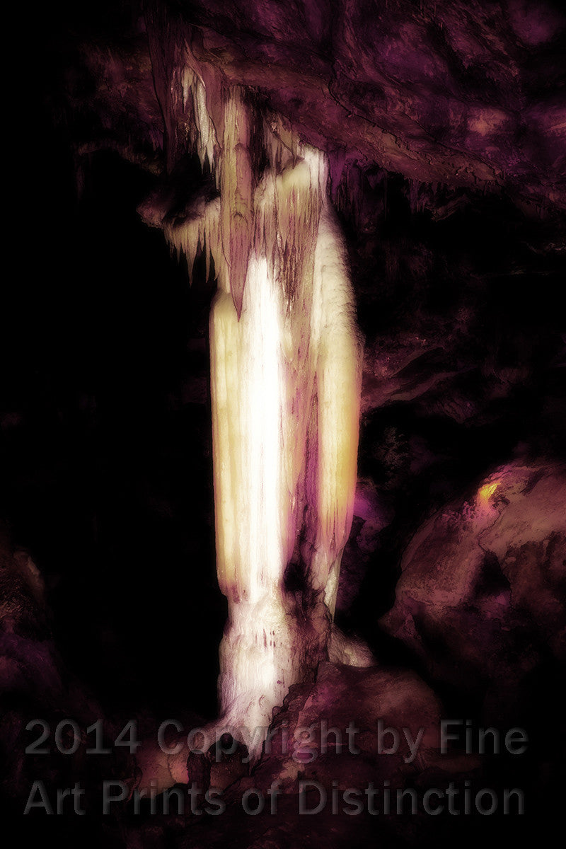 Pluto's Ghost in Luray Caverns Art Print