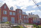 Fraternity Houses with Sneakers over Power Line at WVU
