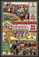 Ringling Brothers 1899 Street Parade Circus Poster