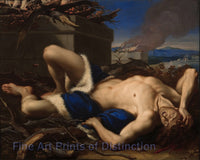 An archival premium Quality art Print of The Death of Abel by Antonio Balestra, the artist finished the oil on canvas around 1704 for sale by Brandywine General Store.