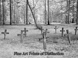 An archival premium Quality art Print of Blakeley Park Graves of the Civil War era for sale by Brandywine General Store