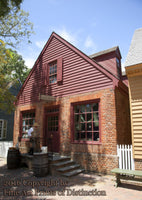 Millinery Shop at Williamsburg Virginia Art Print