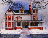An archival premium Quality Art Print of the Birthplace of President Gerald R. Ford for sale by Brandywine General Store