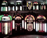 An archival premium Quality art print of Juke Boxes at Smitty's in Pharr Texas for sale by Brandywine General Store