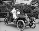 1907 Franklin Automobile Premium Antique Car Print
