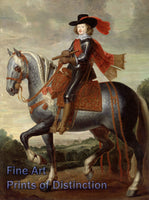 Equestrian Portrait of Cardinal Infante Ferdinand of Austria after Caspar de Crayer