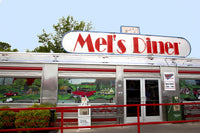 An archival premium Quality art Print of Mel's Diner in Pigeon Forge Tennessee for sale by Brandywine General Store