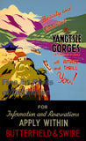 Yangtsze Gorges China Tourism Poster