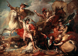 An archival premium Quality Art Print of Alexander III of Scotland rescued in Death of the Stag for sale by Brandywine General Store