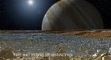 Artist's Concept of A View from Europa art print