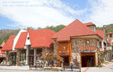 An archival premium Quality art Print of the The Sugarland Cellars Winery, Grill and Maple Tree Shop located on Main Street in Gatlinburg Tennessee for sale by Brandywine General Store