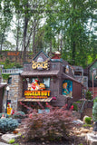 An archival premium Quality Print of The Chicken Hut and Black Light Golf Course at Gatlinburg TN for sale by Brandywine General Store