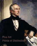 An archival premium Quality art Print of the Presidential Portrait of John Tyler by George Peter Alexander Healy for sale by Brandywine General Store