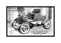 1902 Rambler 1 Cylinder Antique Automobile premium print