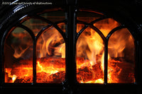 A premium print of A Warm Cozy Fire in the Jotul Wood Stove