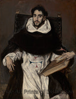 Portrait of Fray Hortensio Felix Paravicino by El Greco
