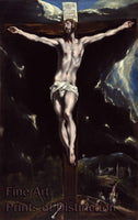 An archival premium Quality Art Print of Christ on the Cross by El Greco for sale by Brandywine General Store