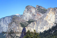 Yosemite National Park with Rock Cliffs Art Print