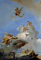 An archival premium Quality Art Print of Mount Olympus The Triumph of Venus by Giovanni Battista Tiepolo for sale by Brandywine General Store