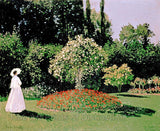 An archival premium quality art print of The Woman in the Garden by Claude Monet for sale by Brandywine General Store
