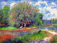 An archival premium Quality art Print of Chestnut in Bloom by Pierre Auguste Renoir for sale by Brandywine General Store