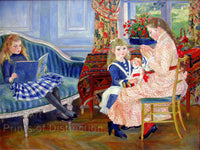 An archival premium Quality art print of Children's Afternoon at Wargemont by Auguste Pierre Renoir in the year 1884 for sale by Brandywine General Store