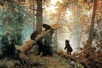 An archival premium Quality art Print of Morning in a Pine Forest by Ivan Shishkin for sale by Brandywine General Store.