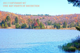 Spruce Knob Lake Looking South in the Late Fall Art Print