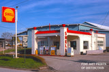 Shell 1950s era Ohio Gas Station Premium Print