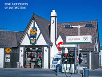 Sinclair 1950s era Gas Station Premium Print