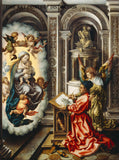 St. Luke Painting the Madonna painted by French Artist Jan Gossaert around 1520