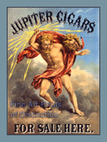 Jupiter Cigars Sold Here Advertising Poster from 1868