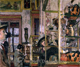 An archival premium Quality art Print of The Sales Clerk by Edouard Vuillard for sale by Brandywine General Store