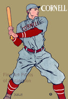 Cornell Baseball Player from 1908