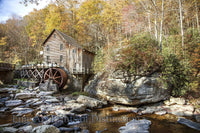 Glade Creek Grist Mill in West Virginia Art Print