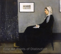 An archival premium Quality Art Print of Whistler's Mother by James McNeill Whistler for sale by Brandywine General Store