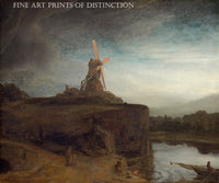 An archival premium Quality art Print of The Mill painted by Dutch Renaissance artist Rembrandt van Rijn around 1648 for sale by Brandywine General Store
