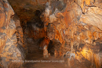 An interesting Alcove with many different cave ceiling formations and small stalagmite