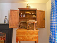 An art print of Bird Cage in Audubon's Room at Oakley Plantation in St. Francisville, LA