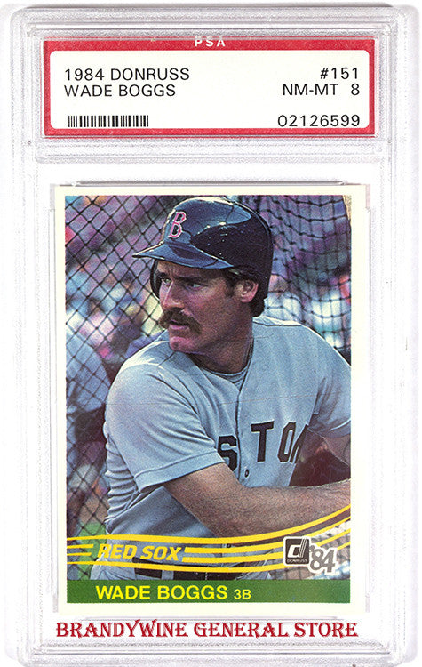 1984 Wade Boggs Donruss Baseball Card
