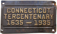 1935 Connecticut Tercentenary License Plates