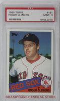 1985 Roger Clemens Topps Rookie Baseball Card