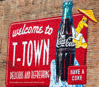 Coca Cola Advertisement from Tuscaloosa AL Art Print
