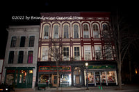 A premium quality art print of Cooperstown Main Street Market and Craft Store at Night