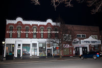 A premium quality art print of Cooperstown Theater Selling Baseball Souvenirs